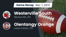Recap: Westerville South  vs. Olentangy Orange  2019
