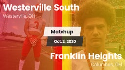 Matchup: Westerville South vs. Franklin Heights  2020