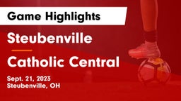 Steubenville  vs Catholic Central  Game Highlights - Sept. 21, 2023