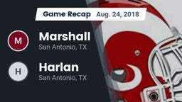 Recap: Marshall  vs. Harlan  2018