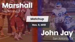 Matchup: Marshall  vs. John Jay  2018