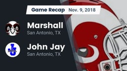 Recap: Marshall  vs. John Jay  2018