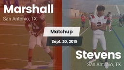 Matchup: Marshall  vs. Stevens  2019