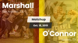 Matchup: Marshall  vs. O'Connor  2019