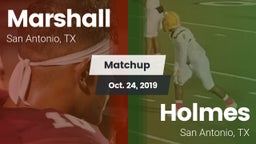 Matchup: Marshall  vs. Holmes  2019