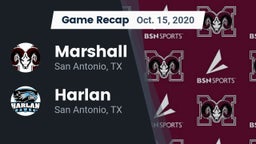 Recap: Marshall  vs. Harlan  2020
