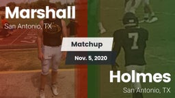 Matchup: Marshall  vs. Holmes  2020