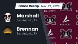 Recap: Marshall  vs. Brennan  2020