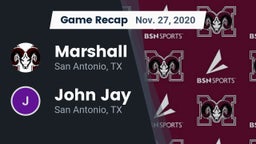 Recap: Marshall  vs. John Jay  2020