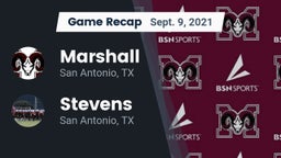Recap: Marshall  vs. Stevens  2021