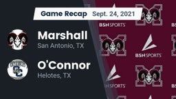 Recap: Marshall  vs. O'Connor  2021