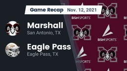 Recap: Marshall  vs. Eagle Pass  2021