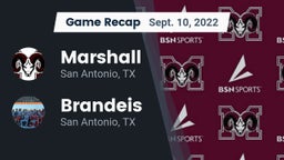 Recap: Marshall  vs. Brandeis  2022