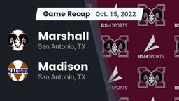 Recap: Marshall  vs. Madison  2022