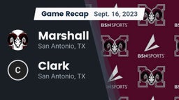 Recap: Marshall  vs. Clark  2023