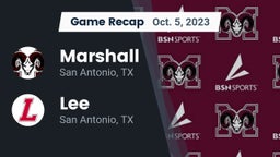 Recap: Marshall  vs. Lee  2023