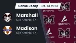 Recap: Marshall  vs. Madison  2023