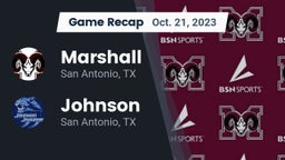 Recap: Marshall  vs. Johnson  2023