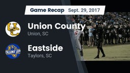 Recap: Union County  vs. Eastside  2017