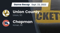 Recap: Union County  vs. Chapman  2022