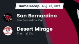 Recap: San Bernardino  vs. Desert Mirage  2021