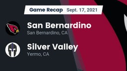 Recap: San Bernardino  vs. Silver Valley  2021
