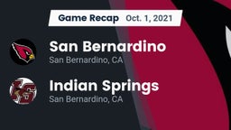 Recap: San Bernardino  vs. Indian Springs  2021