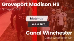 Matchup: GMHS vs. Canal Winchester  2017