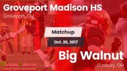 Matchup: GMHS vs. Big Walnut 2017