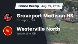 Recap: Groveport Madison HS vs. Westerville North  2018
