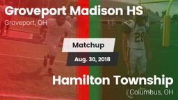 Matchup: GMHS vs. Hamilton Township  2018