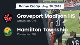 Recap: Groveport Madison HS vs. Hamilton Township  2018
