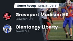 Recap: Groveport Madison HS vs. Olentangy Liberty  2018