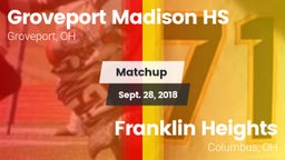 Matchup: GMHS vs. Franklin Heights  2018