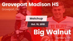 Matchup: GMHS vs. Big Walnut 2018