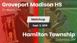 Matchup: GMHS vs. Hamilton Township  2019