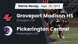 Recap: Groveport Madison HS vs. Pickerington Central  2019