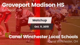 Matchup: GMHS vs. Canal Winchester Local Schools 2019