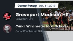 Recap: Groveport Madison HS vs. Canal Winchester Local Schools 2019