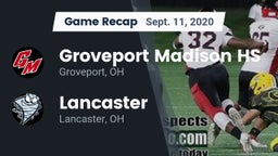 Recap: Groveport Madison HS vs. Lancaster  2020