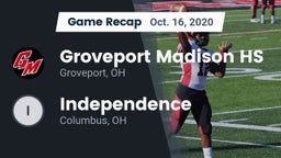 Recap: Groveport Madison HS vs. Independence  2020
