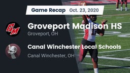 Recap: Groveport Madison HS vs. Canal Winchester Local Schools 2020