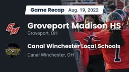 Recap: Groveport Madison HS vs. Canal Winchester Local Schools 2022