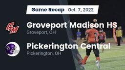 Recap: Groveport Madison HS vs. Pickerington Central  2022
