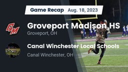 Recap: Groveport Madison HS vs. Canal Winchester Local Schools 2023