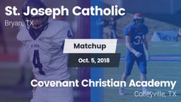 Matchup: St. Joseph Catholic vs. Covenant Christian Academy 2018