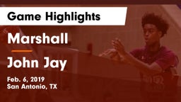 Marshall  vs John Jay  Game Highlights - Feb. 6, 2019