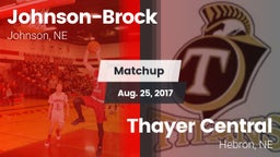 Matchup: Johnson-Brock vs. Thayer Central  2017