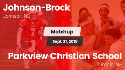 Matchup: Johnson-Brock vs. Parkview Christian School 2018