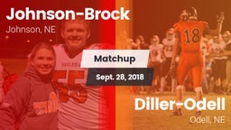 Matchup: Johnson-Brock vs. Diller-Odell  2018